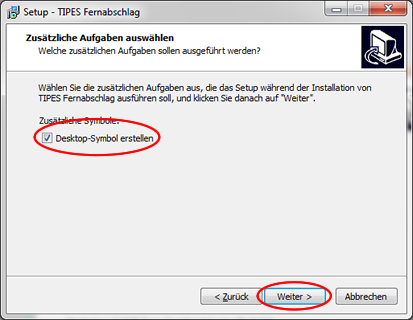 Insatllationsschritt 5